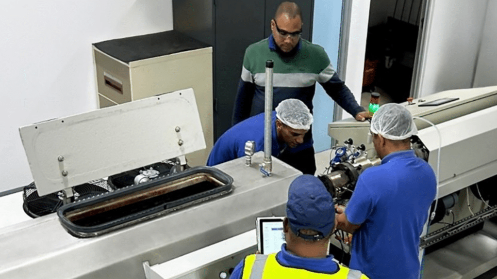 Skilled setters in plastics manufacturing